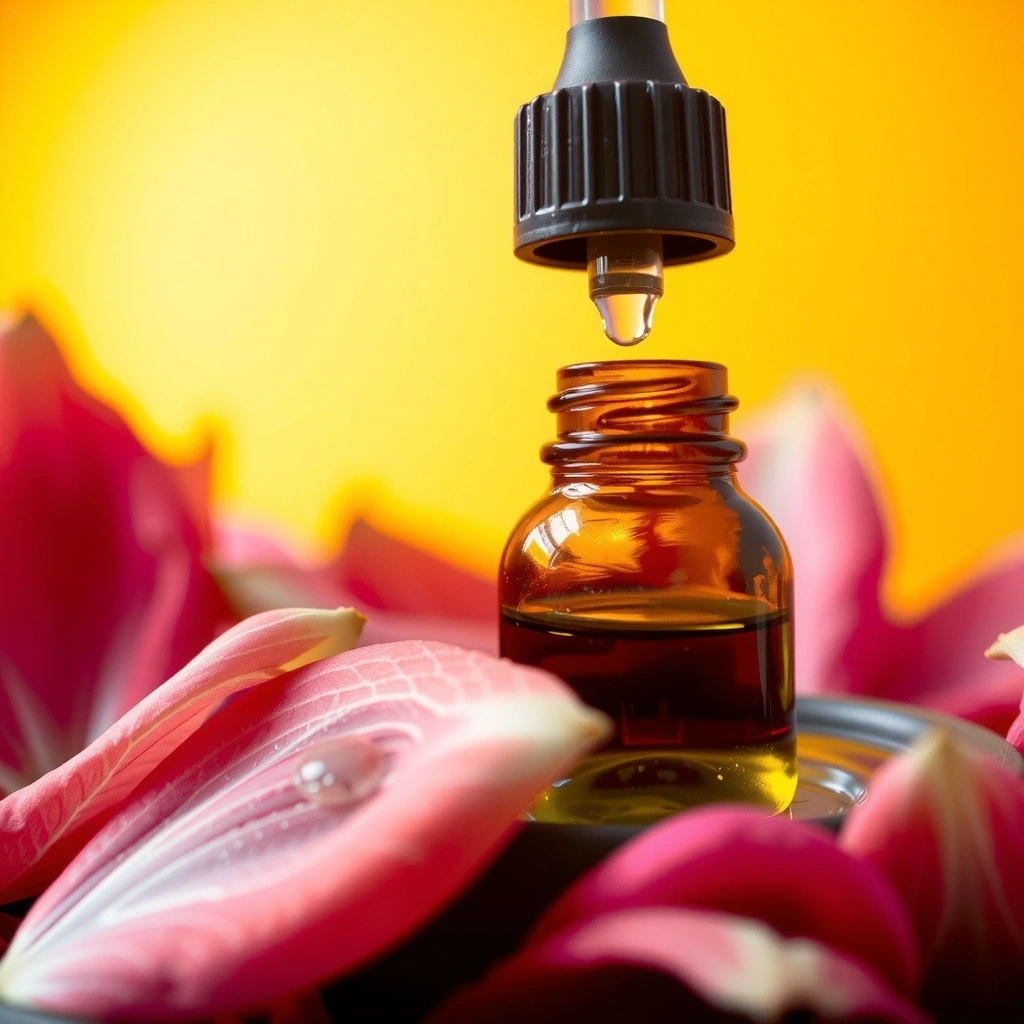 Gota de aceite esencial